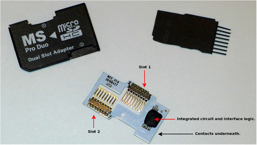 Адаптер Sony Memory Stick Pro Duo на Microsd – купить в интернет-магазине OZON по низкой цене